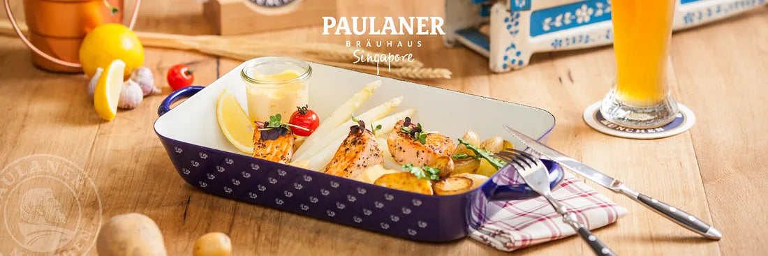 The Delicacy of White Asparagus: A Bavarian Tradition at Paulaner Bräuhaus Singapore